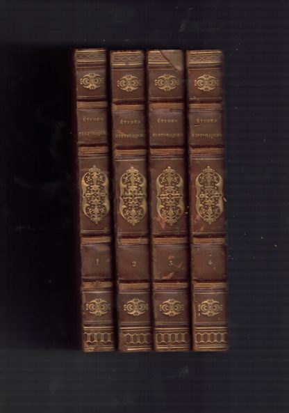 Etudes ou Discours Historiques sur la Chute de l'Empire Romain, la naissance et les progrès du christianisme, et l'invasion des barbares; suivis d'une analyse raisonnèe de l'histoire de France .