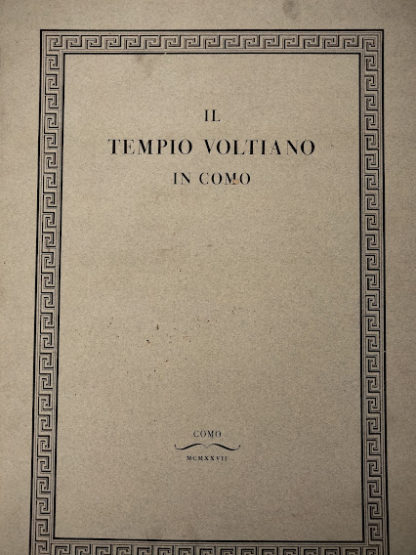 Il tempio voltiano di Como.