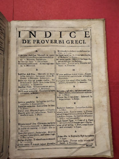 Vocabolario degli Accademici della Crusca. Compendiato da un'Accademico Animoso, secondo l'ultima impressione di Firenze del 1691.