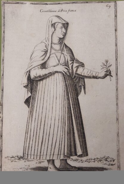 Gentildonna e Donna di conto Greca della città di Pera franca.