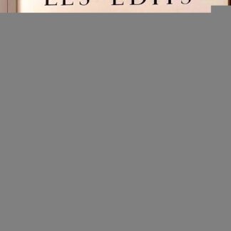 Les edits de Turgot.