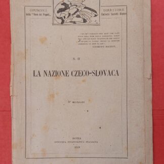 La Nazione Czeco-Slovaca.